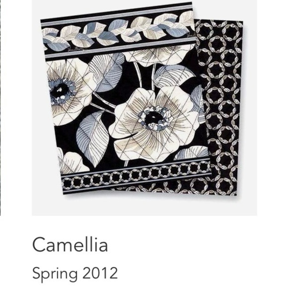 VERA BRADLEY Camilla 2012 Tech Case Wristlet Phone Coin ID Black Lipstick Case - Picture 7 of 7